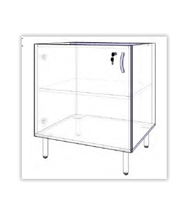 Cabinet de laborator cu usi